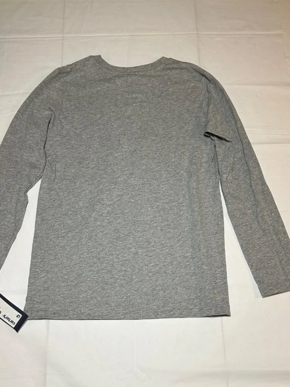 OshKosh B'gosh Boys Gray Scary Cool Halloween Long Sleeve T-shirt Top NWT
